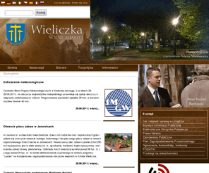 wieliczka.org: Portal informacyjny miasta Wieliczka. Burmistrz Artur Kozioł zaprasza
Na stronie znajdują się szczegółowe informacje o mieście, zabytkach, urzędach. Burmistrz Artur Kozioł zaprasza.