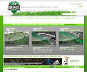 canchasupergol.com: Canchas Cubiertas de Futbol 5 en Grama Sintetica - Bogota, Colombia

