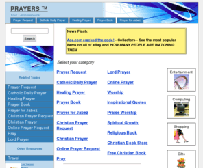 christians.asia: PRAYERS ™  Your 1-stop resource!
PRAYERS Your 1-stop resource!