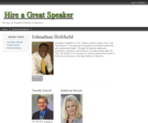 hireagreatspeaker.com: Hire a Great Speaker | We have an Valuable Collection of Speakers
We have an Valuable Collection of Speakers