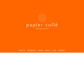 papier-colle.com: papier collé
パピエ・コレはジャンルにとらわれない表現の場としてのギャラリースペース。作家作品中心のセレクトショップ。アートやデザイン書籍が楽しめるカフェが一体の自由空間。