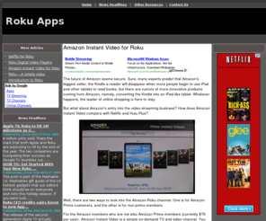 rokuapps.com: Roku Apps
Introduction to Roku: your new entertainment center