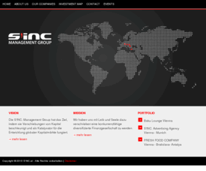 sinc.at: S'INC Management Group
Homepage von SINC Management Group