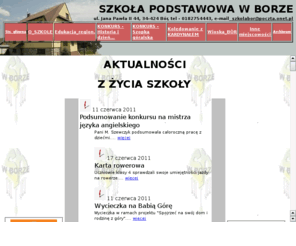 szkolabor.org: szkolabor
Strona po?wicona szkole podstawowej w Borze