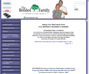 bondingmoments.com: Blended Families Step-Families Modern Family Bonded Family
Step-families face challenges. Blended Family life can be unique. The Bonded Family is a faith-based organization to serve blended families. 