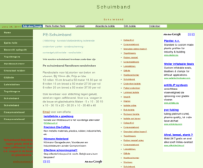 schuimband.nl: PE Schuimband Afdichting tegen geluid, wind en regen zelfklevend.
PE Schuimband Afdichting tegen geluid, wind en regen Rand Foam