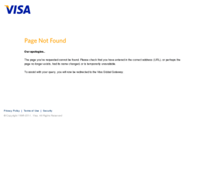visa-lifeisnow.com: Error
Visa Corporate; site main page and menu