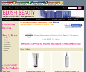 blushbeautystore.com: Dermalogica Products Online
Dermalogica skin care products and free dermalogica product samples. Buy Dermalogica online. Official authorized Dermalogica seller