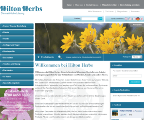 hiltonherbs.de: Willkommen bei Hilton Herbs - Hilton Herbs
Willkommen bei Hilton Herbs - Grossbritanniens führendem Hersteller von Kräuter- und Ergänzungsmitteln für das Wohlbefinden von Pferden, Hunden und andere Tieren.