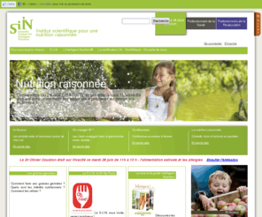 siin-nutrition.com: welcome | Institut scientifique pour une nutrition raisonnée
