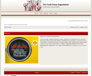 youthpressorganization.com: The Youth Press Organization • Index page
Empowering young journalists