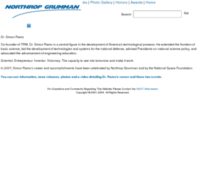 drsimonramo.net: Northrop Grumman Redirect
Northrop Grumman Redirection Server