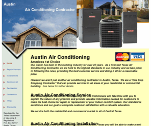 huttomechanical.com: Austin Texas Air Conditioning
Austin Texas Air Conditioning Repair Contractor.  We also provide Austin Texas Air Conditioning Installations utilizing all heating and air conditioning makes and models.  