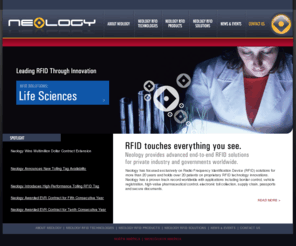 neology-rfid.com: Neology - RFID touches everything you see.
Description