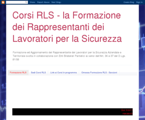 formazione-rls.com: Corsi di Formazione per  RLS - Rappresentanti dei Lavoratori per la Sicurezza
