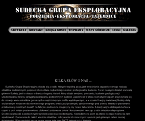 podziemia.eu: Sudecka Grupa Eksploracyjna
