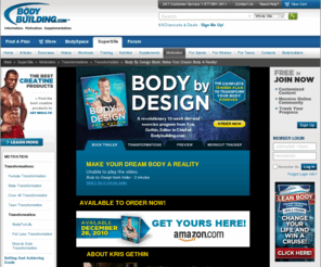 bodybydesignbook.com: Bodybuilding.com - Body By Design Book: Make Your Dream Body A Reality!
Bodybuilding.com\'s Editor in Chief Kris Gethin presents \'Body by Design\', a revolutionary 12-week diet and exercise program to transform your body forever!