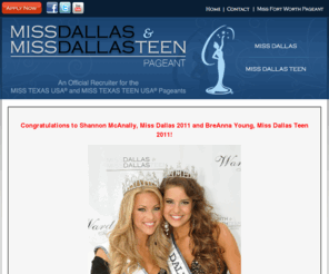 icondevelopmentgroup.net: Miss Dallas Pageant | Miss Dallas Teen Pageant
