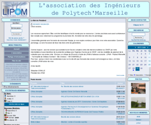 lipom.org: LiPoM - L'association des Ingénieurs de Polytech'Marseille
L'association des Ingénieurs de Polytech'Marseille (LIPoM)