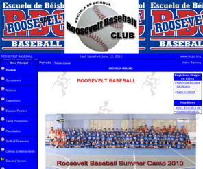 rbcpr.org: ROOSEVELT BASEBALL - (SAN JUAN, PR)  - powered by LeagueLineup.com
escuela y campamento verano beisbol infantil y softball femenino niños y niñas 5 a 18 años