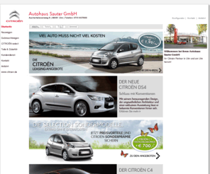 sauter-ulm.com: Startseite - Autohaus Sauter GmbH - Ihr CITROËN-Händler in Ulm
Startseite - Autohaus Sauter GmbH - Ihr CITROËN-Partner in Ulm