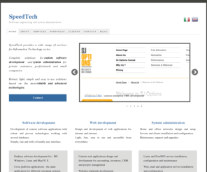 speedtech.it: SpeedTech – Software engineering and system administration
Software engineering and system administration