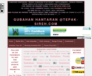 tepak-sireh.com: GUBAHAN HANTARAN @TEPAK-SIREH.COM
Gubahan Hantaran Terkini 2011 | Gubahan Hantaran Johor | Selangor | KL | Bekas Gubahan FOR RENT | Sireh Junjung | Bunga Pinang | Kad Jemputan | Andaman Pengantin | Cenderahati