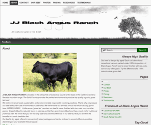 jjblackangusranch.com: JJ Black Angus Ranch
All natural grass fed beef