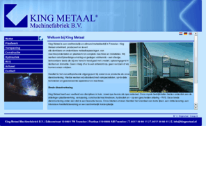 kingmetaal.nl: Welkom bij King Metaal - King Metaal
Home: Welkom bij King Metaal