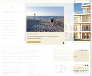 ostseebadahrenshoop.net: Grand Hotel auf dem Darß - Kurhaus Ahrenshoop - Hotel, Gourmet-Restaurant, SPA
