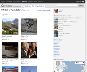 waltdaily.com: CW Daily's Picasa Web Gallery
46 albums