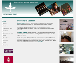 deemonacademy.com: Welcome to the Deemon Dance Studios
A dance sudio based in Barrow-in-Furness Cumbria