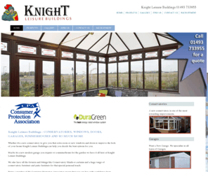 knightconservatories.co.uk: Knight Leisure Buildings, Conservatories, Great Yarmouth, Lowestoft, Norwich, Norfolk, Suffolk and the UK
Knight Leisure Buildings provide conservatories, conservatory and patio furniture, carports, cantilever carports, summerhouses, patio awnings, to Great Yarmouth, Lowestoft, Norwich, Norfolk, Suffolk, Essex and Cambridgeshire across the whole of East Anglia.