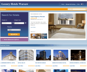 luxuryhotelswarsaw.com: Luxury Hotels Warsaw - fine hotel rooms in Warsaw
The Polish capital, Warsaw offers a range of fine hotel rooms to visitors.  Here we look at the luxury hotels Warsaw has available to book online.