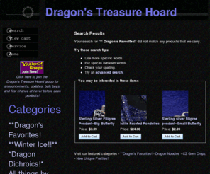 allthingsdragon.com: Dragon's Treasure Hoard
Dragons Treasure Hoard, Quality designer products for jewelry artists at starving artist prices