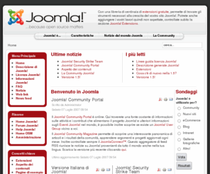 etichettedisicurezza.info: Benvenuto in Joomla
Joomla! - il sistema di gestione di contenuti e portali dinamici