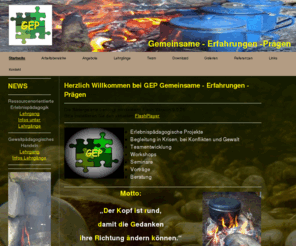 gep-heimberger.com: Clemens Heimberger - Gemeinsame Erfahrungen Prägen
Erlebnispädagogische Projekte, Begleitung in Krisen, bei Konflikten und Gewalt, Teamentwicklung, Workshops, Seminare,