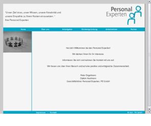 personal-experten.info: Die Personal Experten
Ihr Partner im wandelnden Arbeitsmarkt