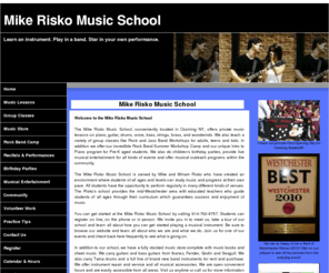 riskomusicschool.net: Mike Risko Music School
Westchester's most unique and innovative music school. Learn an instrument. Play in a band. Star in your own performance.