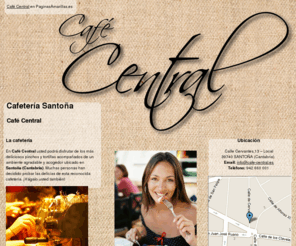 cafe-central.es: Cafetería Santoña. Café Central
Disfrute de deliciosos pinchos y tortillas en el agradable y acogedor Café Central. Tlf. 942 660 001.