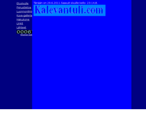 kalevantuli.com: KALEVANTULI.COM
Luonnonilmiösivusto