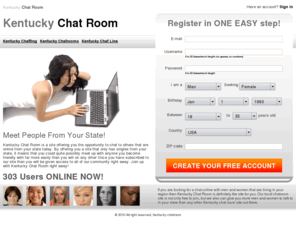 kentuckychatroom.org: Kentucky Chat Room | Free Kentucky Online Chatting
Kentucky Chat Room are the best place for you to find people living in your area for a nice conversation. Join now for free and begin the fun immediately on the best Kentucky Chat Room online!