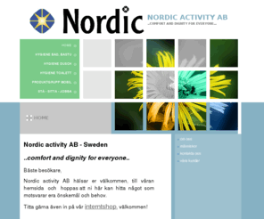 nordicactivity.se: Nordic activity - Albe Wall - Home

			Nordic activity AB, ett svensk företag med många års erfarenhet inom hjälpmedel. Vår policy"comfort and dignity for everyone". Vi erbjuder god kvalitet med bra funktion och till rimliga priser.
		