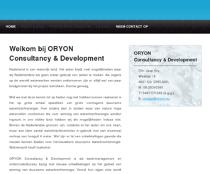 worldofinvent.com: Welkom bij ORYON Consultancy & Development
ORYON Consultancy & Development