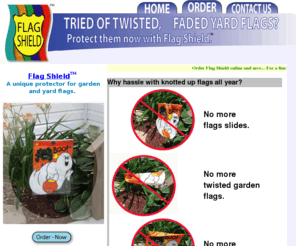 flag-guard.com: Flag Shield Guard - The garden flag guard
Flag Shield - Protects garden flags from rain, snow and wind.