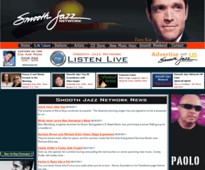 historyofsmoothjazz.com: The Smooth Jazz Network (tm)
The Smooth Jazz Network featuring Dave Koz, Kenny G, Paul Hardcastle, Miranda Wilson, Maria Lopez, Sandy Kovach, Norman Brown and Allen Kepler