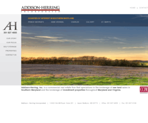 addisonherring.com: Addison-Herring | Commercial Real Estate in Southern Maryland
