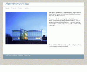 alecfrench.co.uk: Alec French Architects
Alec French Architects are a Bristol, UK based firm of Architects