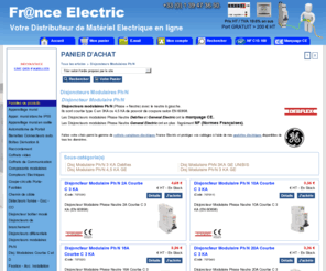 disjoncteur-bipolaire.fr: Disjoncteur bipolaire chez France Electric - Fiche produit
Description : Retrouvez l'ensemble de la gamme de disjoncteurs de branchement et modulaires sur la boutique en ligne France Electric. 