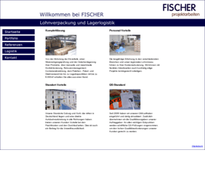 fischerprojekt.com: FISCHER projektarbeiten - Lohnverpackung und Lagerlogistik
